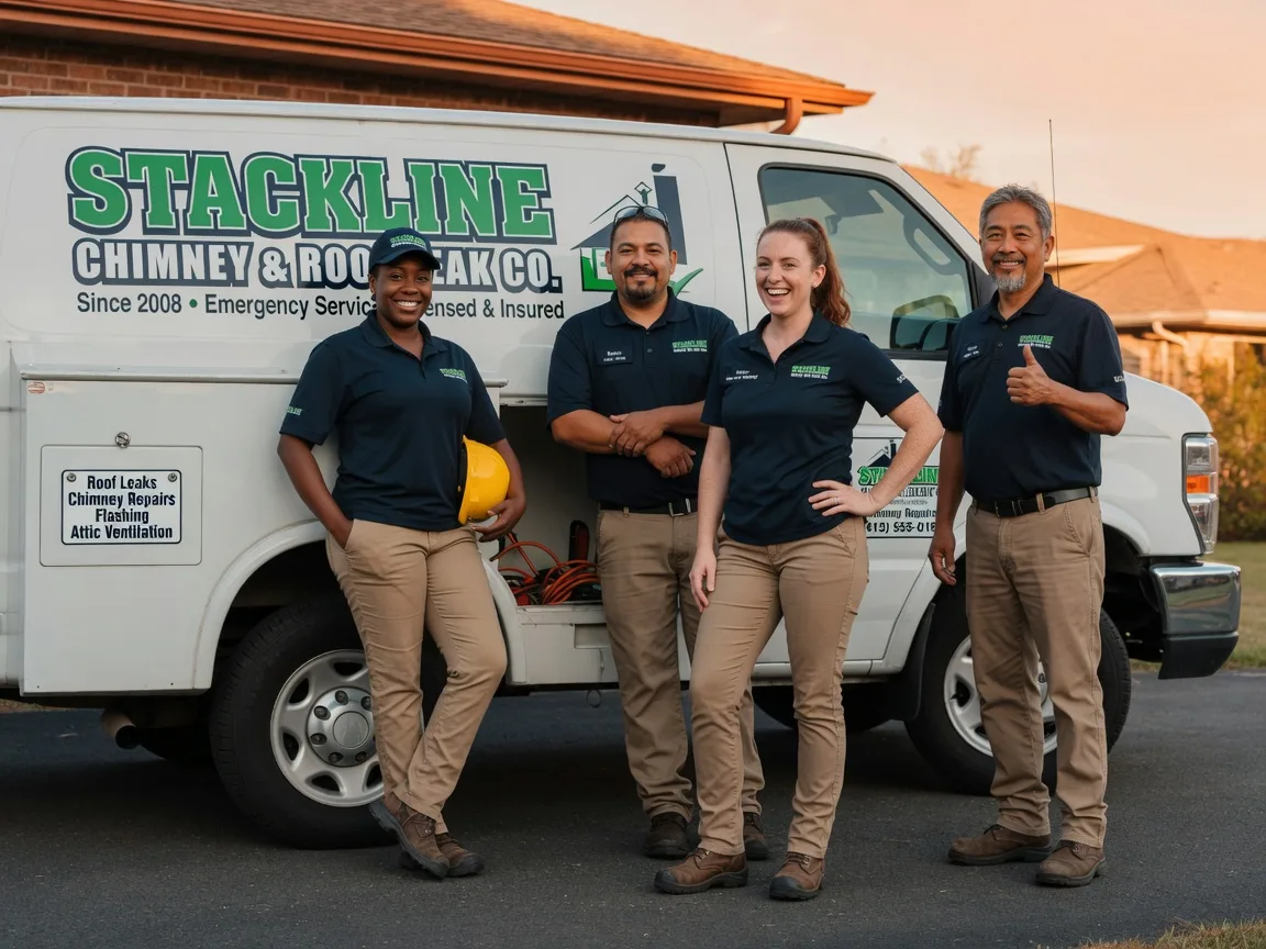 Chimney flashing repair company in Charenton, LA